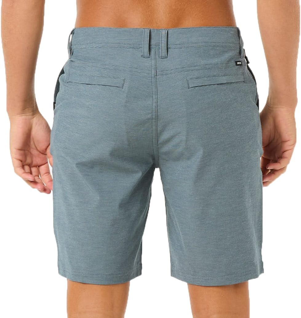 Rip Curl Phase 19" Short - Men's Dry-Fit Sweat Resistant Active Athletic Hybrid Short - Beach Lifestyle