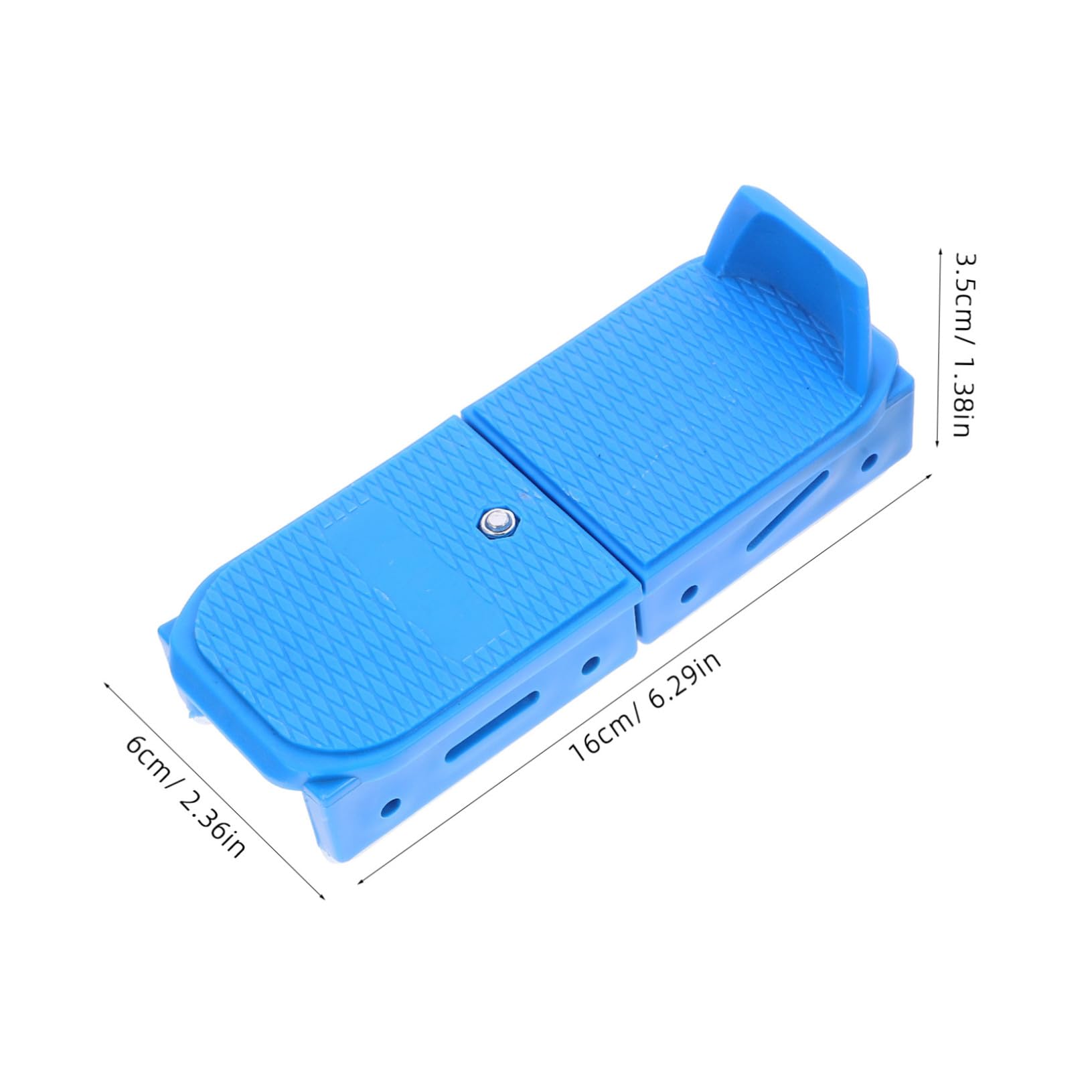 Pattini Anti-Fall per Supporto Regolabile Guardie dei Pattini Ghiaccio Pattinaggio Plastica Nero