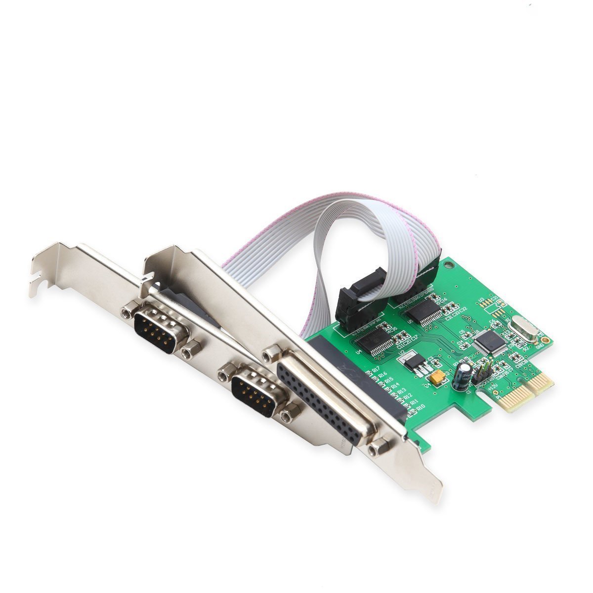 ULTIMA PCI-E Serial & Parallel Card - 2x DB9, 1x DB25 -2