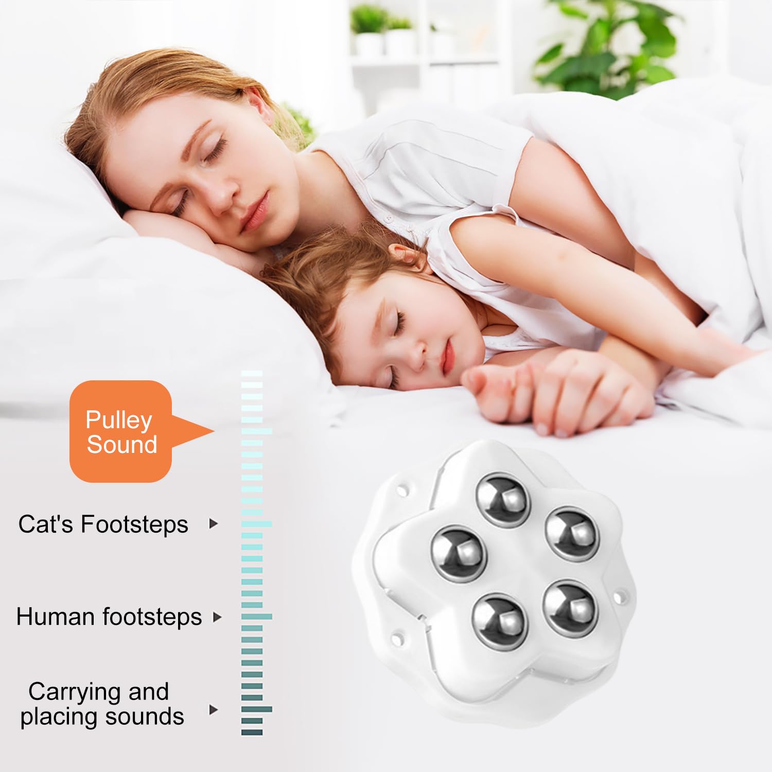 Kit 8 Rotelle A Sfera Per Mobili Con Base Piatta, Carico 150kg L'una, Adesivo E Viti Incluse, Rotazione 360° Per Spostare Divani E Armadi (Nero)
