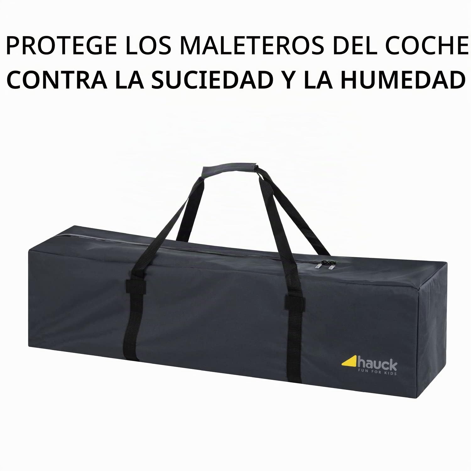 hauck Bag Me Bolsa para Carrito Bebé Universal | Funda Transporte Carro para Avión - Coche o Tren | Material Resitente e Impermeable Repele Suciedad | 115 x 31 x 31 cm - Gris