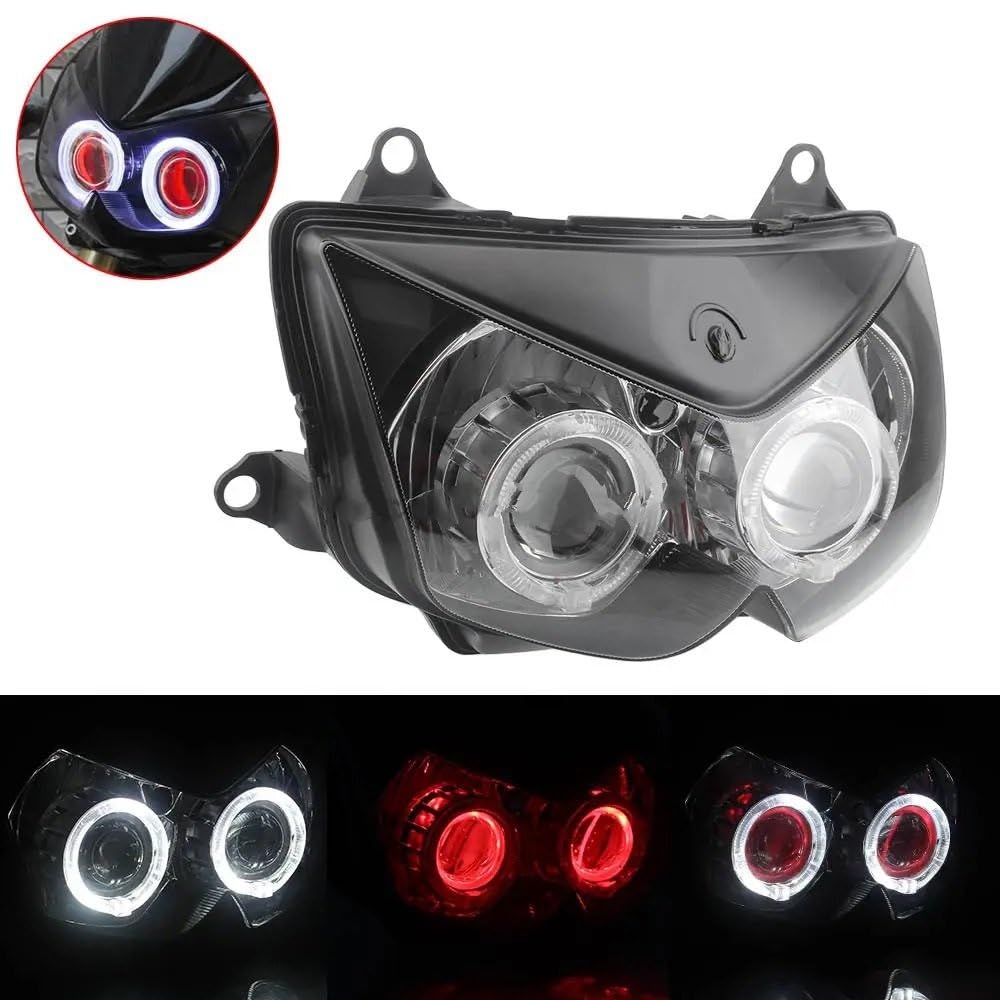 Reflektor Przedni reflektor Pasuje do Kawasaki Z1000 Z750 Ninja 250R EX250 03-2012 LED reflektor Lo/Hi Beam reflektor HID Head Light Assembly