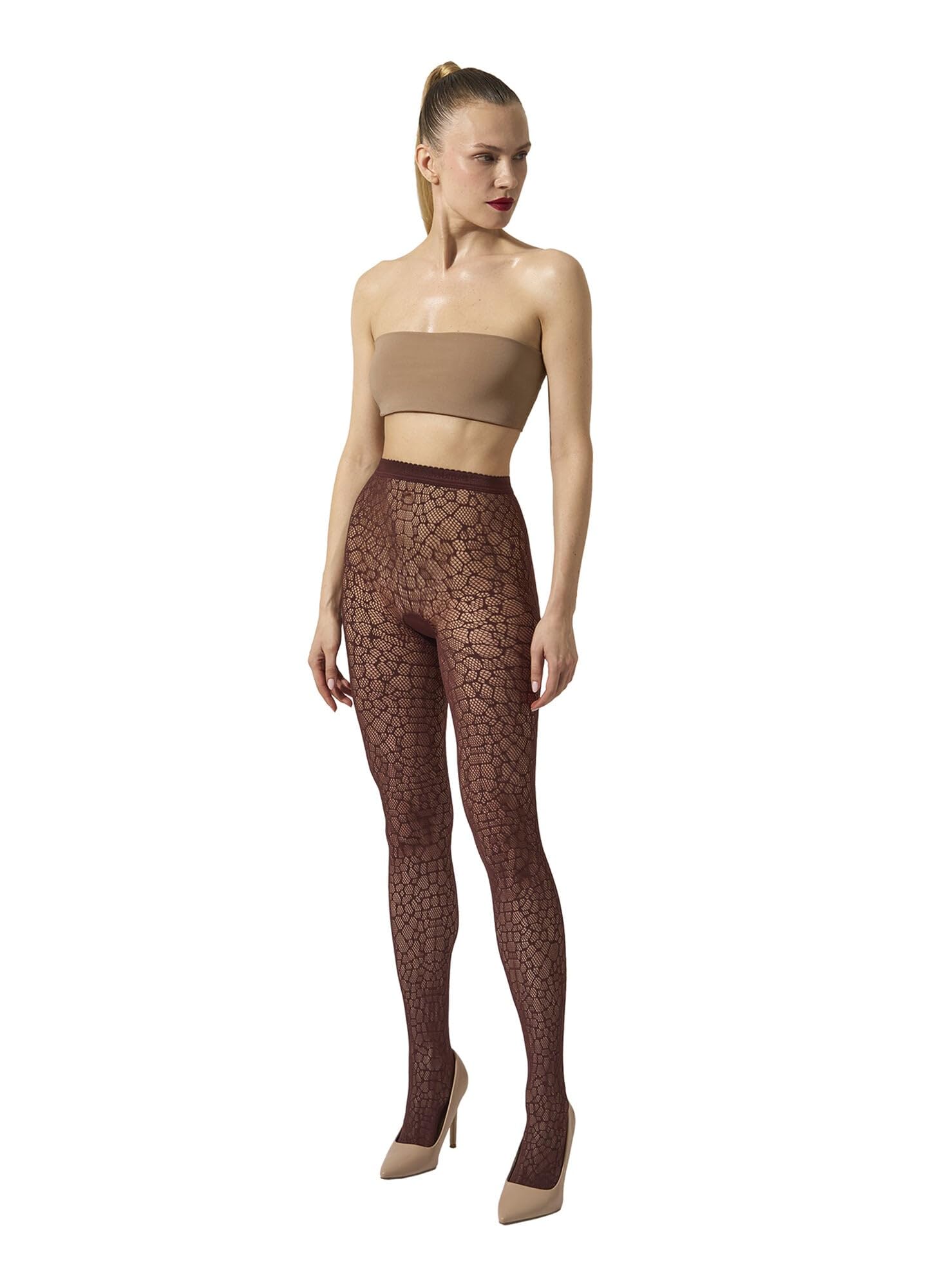 Wolford Wool-Ford Leggings für Damen, Merinowollmischung, warme und trockene Kompressionsleggings ideal für Yoga, Laufen, Fitness