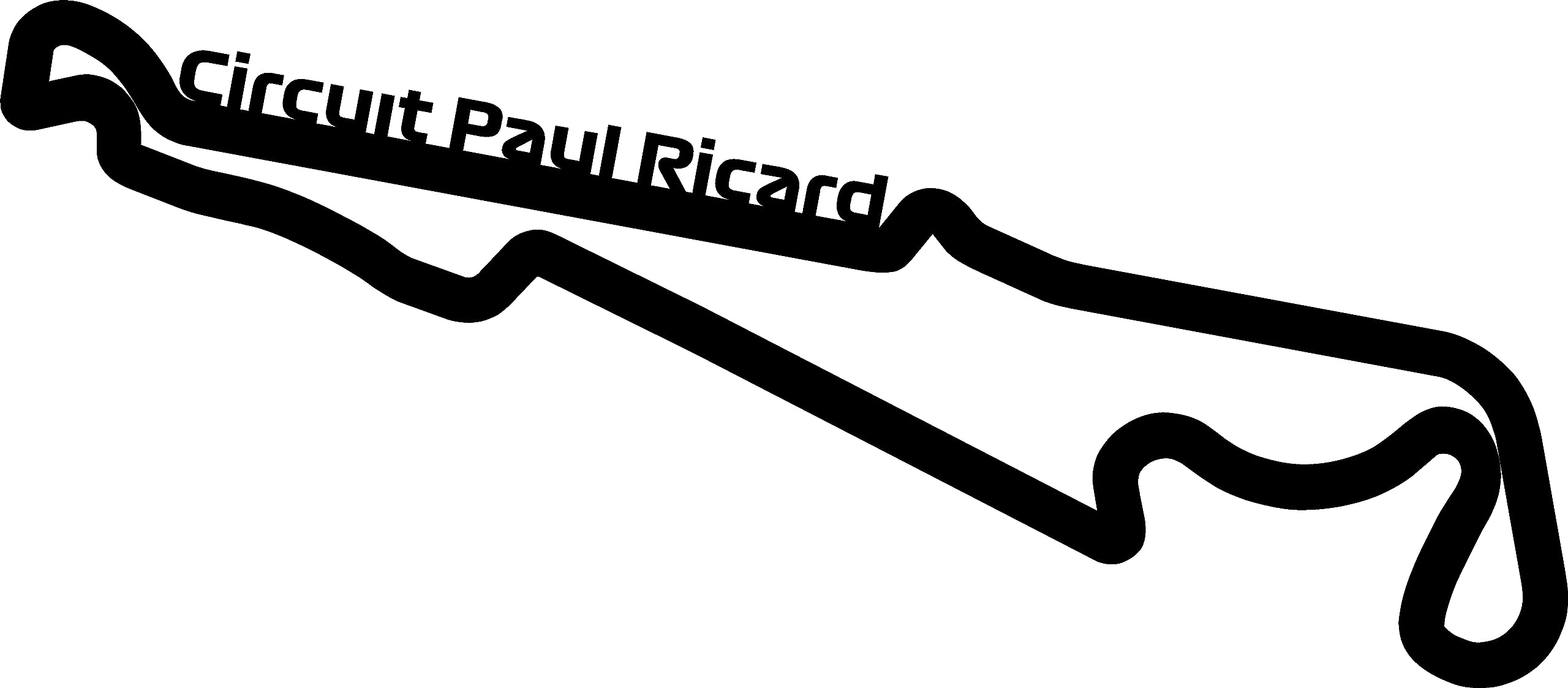 Rustic Charm Formula 1 Circuit Wall Art - Grand Prix Race Track Sculpture - Motorsport Gift - Monaco - Spa - Monza - Any Track. (Circuit Paul Ricard, XL (593mm)) — image 1