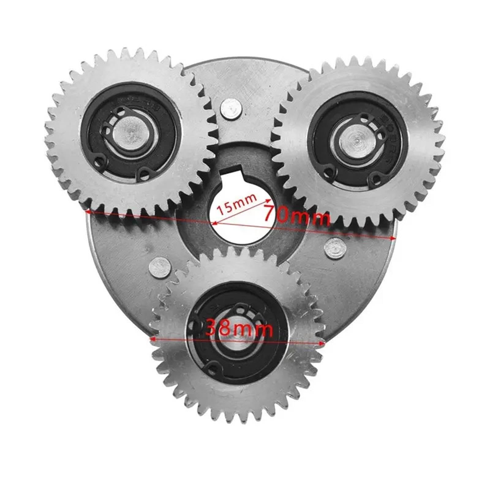 36T 38Mm Planetengetriebe mit Kupplung for Bafang Motor Elektrofahrrad E-Bike Stahl Ebike Teile