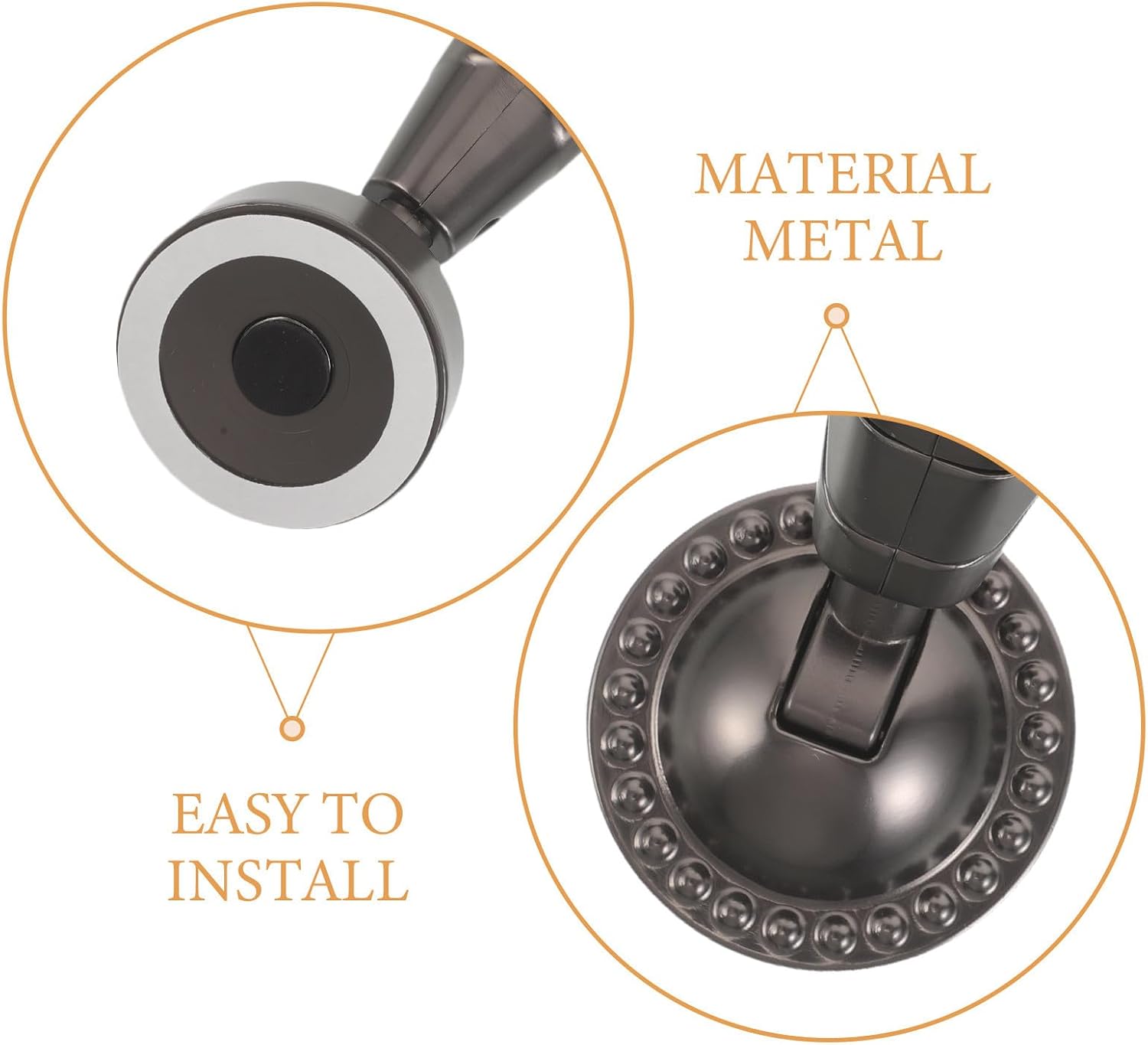 Engine Start Button Cover: One-Touch Push Start Button Accessories - Car Starter Joystick Decoration, Vehicle Interior Gear Stick Shifter Knob Grey image 3