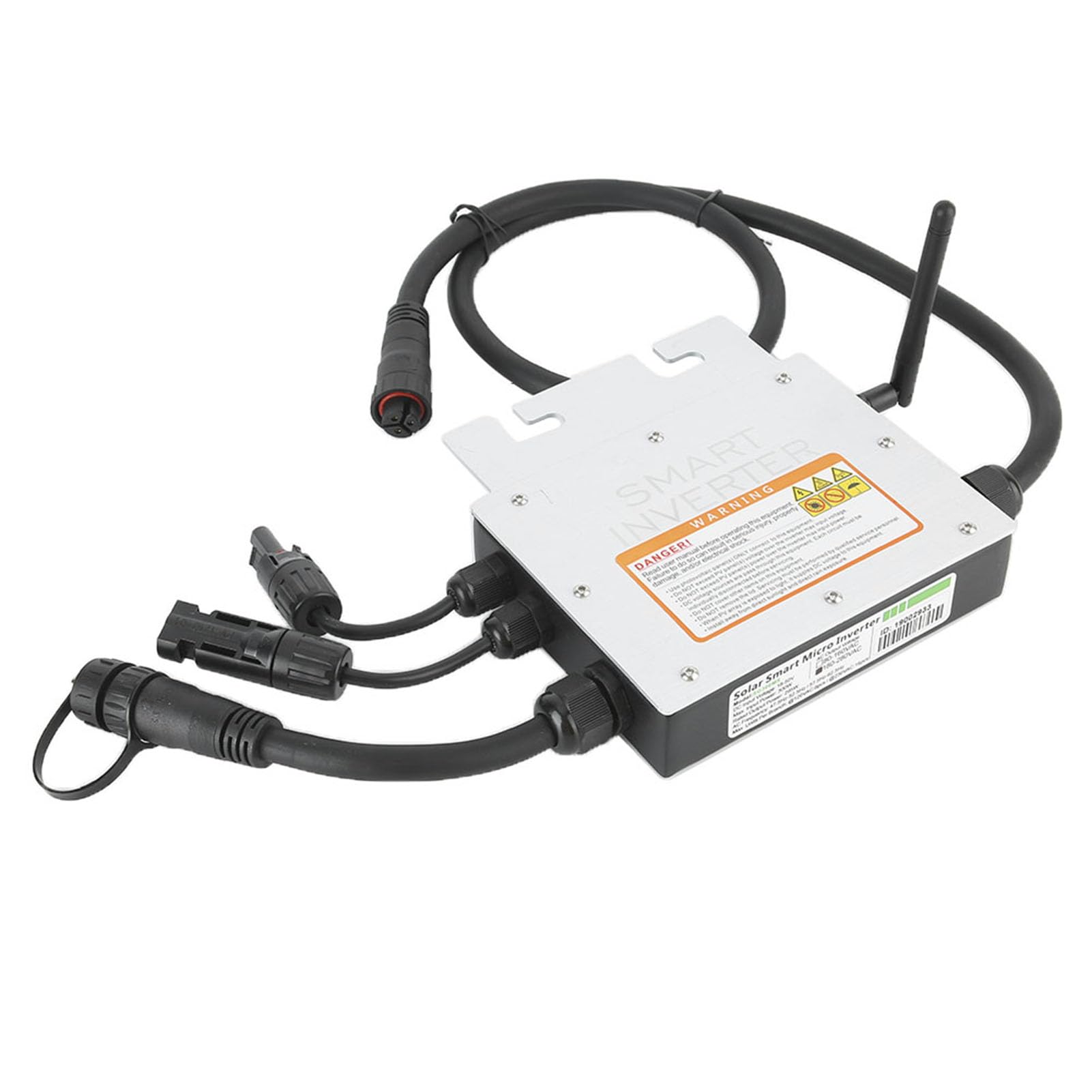 Fafeicy Microinversor Solar 200W MPPT Red Eléctrica 18-50VDC a 120/230VAC
