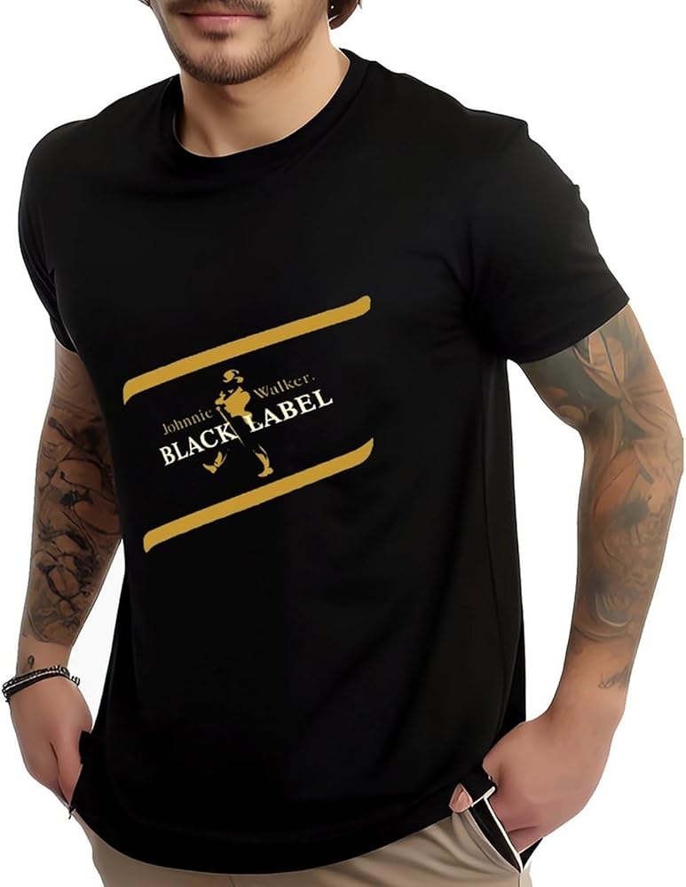 Herren Mode Kurzarm Grafik T-Shirt Freizeit Sommer Tee - Bild 1 von 2
