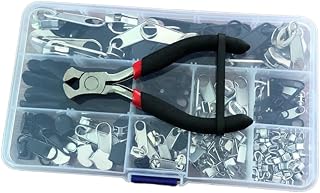 1 Conjunto De Zíper Com Zíper Ferramenta Mochila Tote Mochila Ferramentas Mochila Bagagem De Metal DIY Zíperes Cabeças Para Roupas Mochila Reparação De Roupas Zíperes Alicate