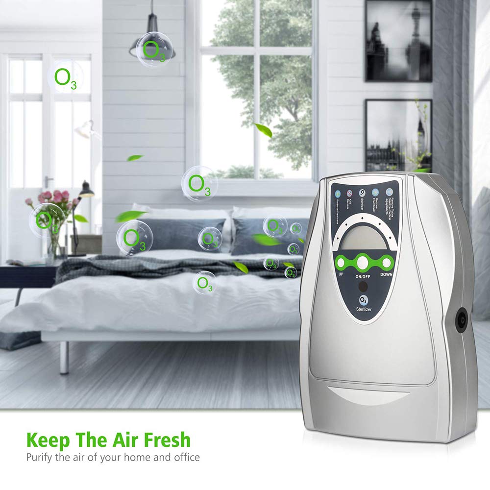 Generador de ozono, Purificador de Aire y agua, ozonizador