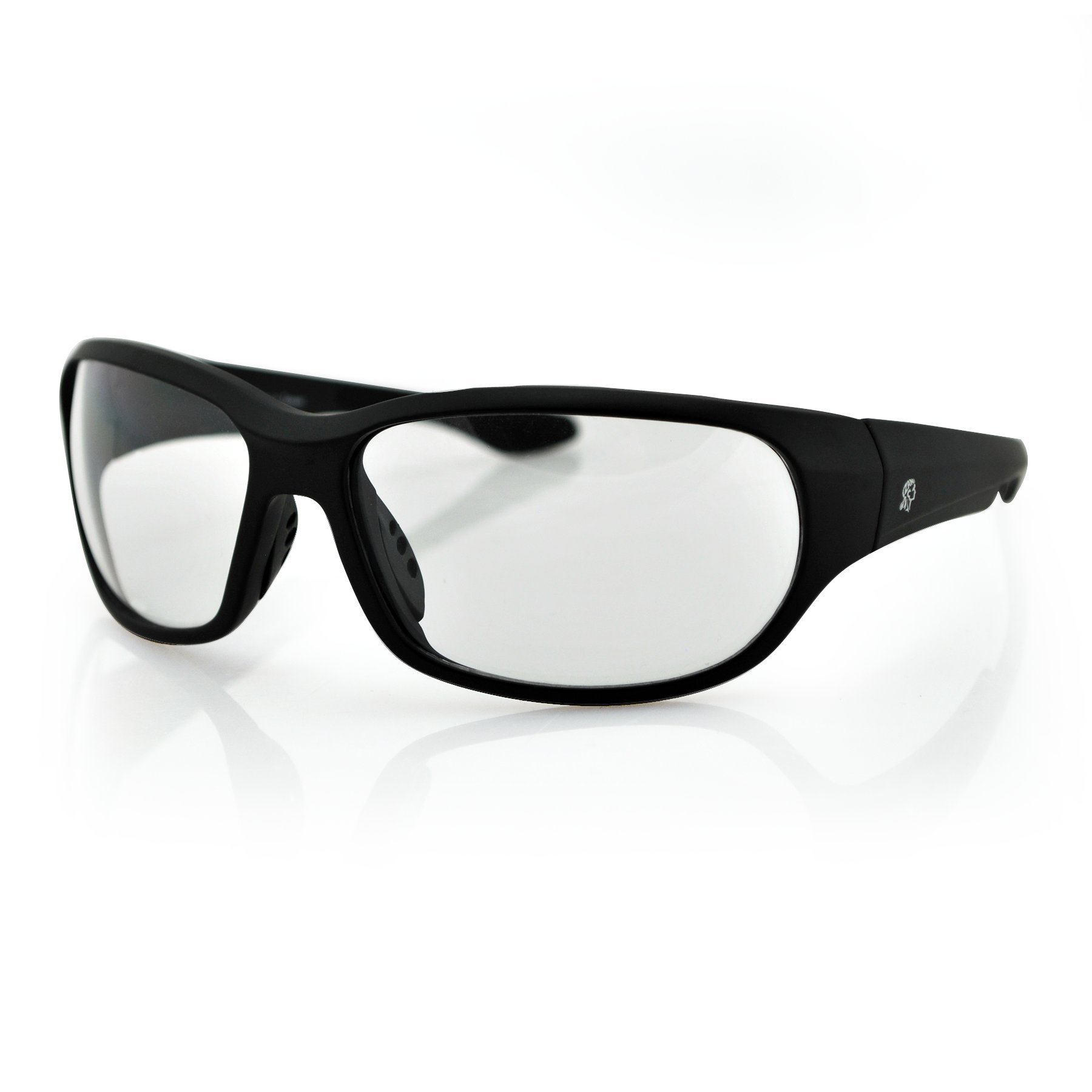ZANheadgear New Jersey Sunglass with Matte Black Frame and Clear Lenses