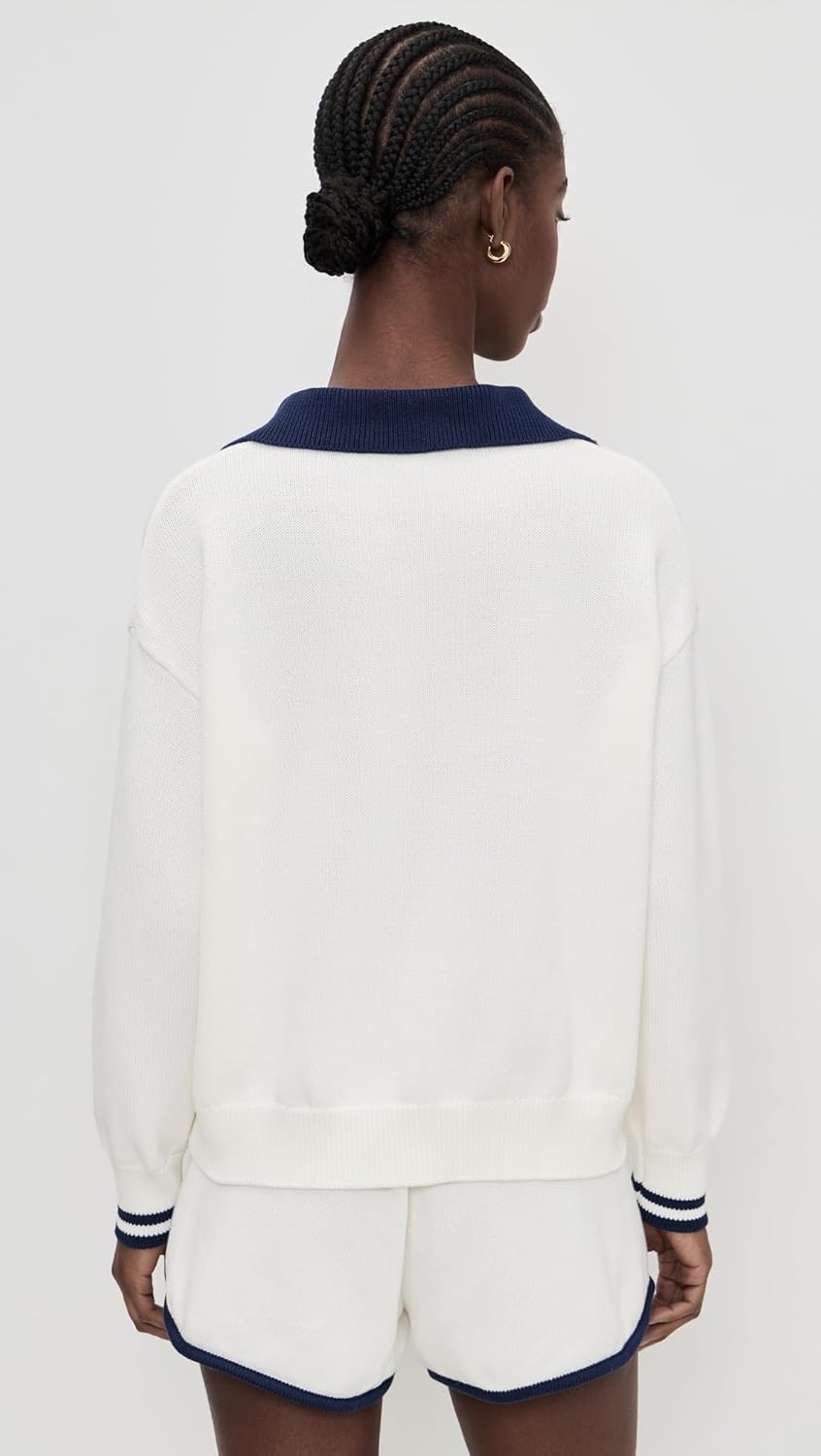JOE'S JEANS Women's The Romie Polo Sweater