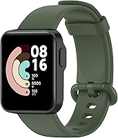 Vista 21 de Senter Correas de repuesto de goma suave de alta calidad para reloj inteligente Xiaomi MI Watch Lite/Redmi Watch