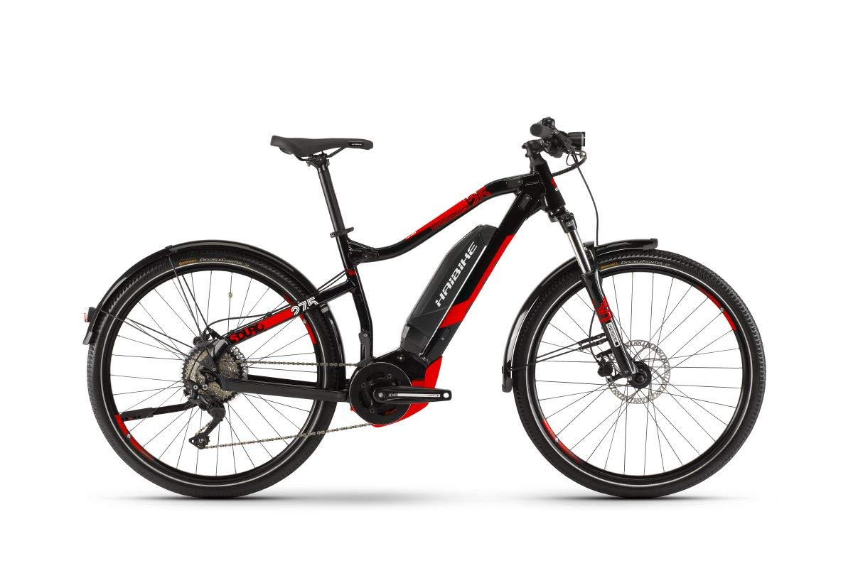 HAIBIKE Sduro Hardseven 2.5 Street Yamaha 400Wh 10v Black/Red Size 35 2019 (eMTB Hardtail)