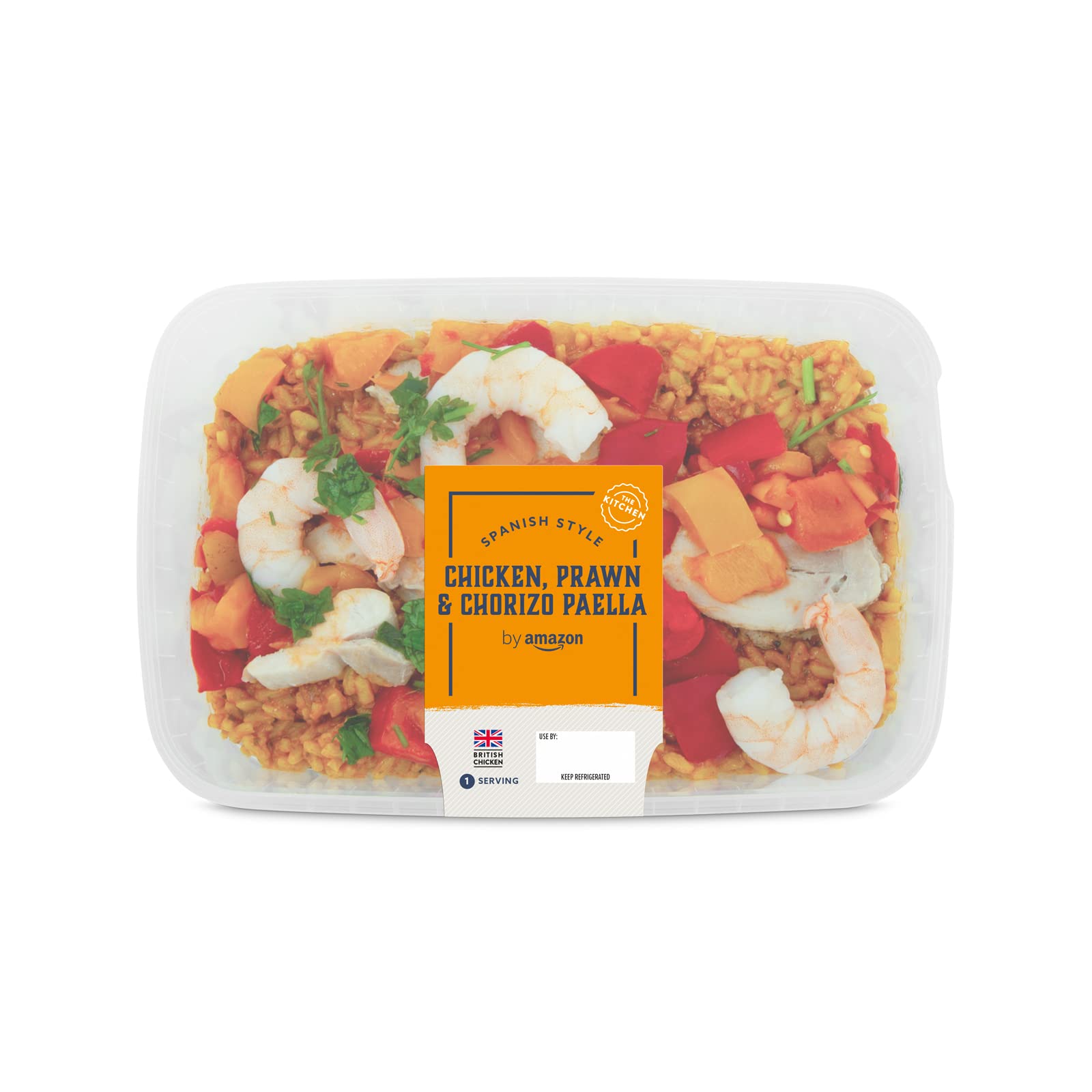 by Amazon Chicken, Prawn & Chorizo Paella for 1, 380g