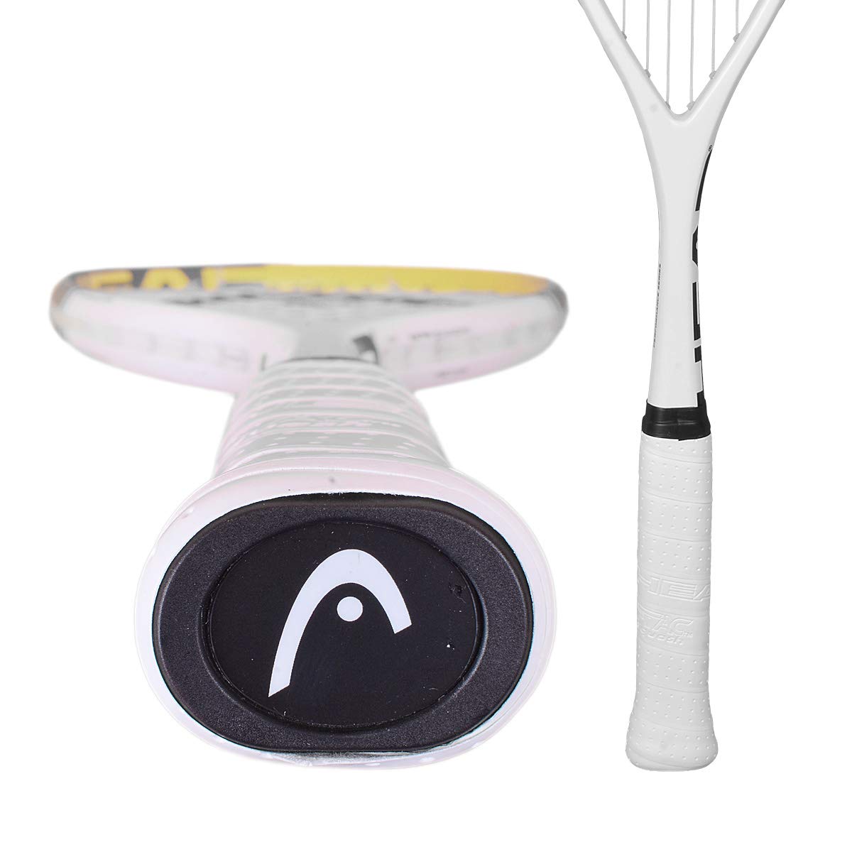 HEAD Microgel Blast Graphite Squash Racquet for Men, Women and Kids, Multicolour 4