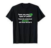 There are only 10 types of people who understand binary T-Shirt