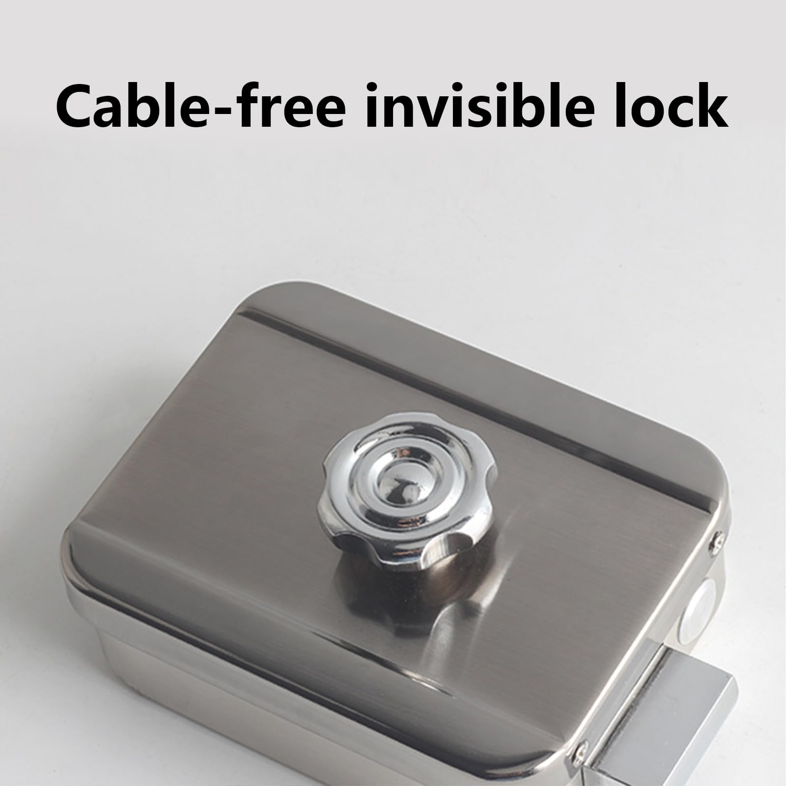 Cerradura de puerta electrónica invisible inteligente con control remoto para seguridad del hogar