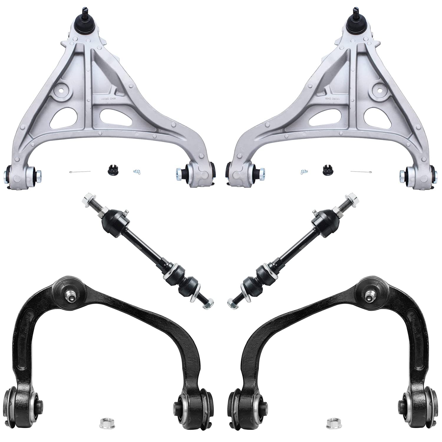 Detroit Axle - 4WD Front End Control Arms Kit for 2005-2008 Ford F-150