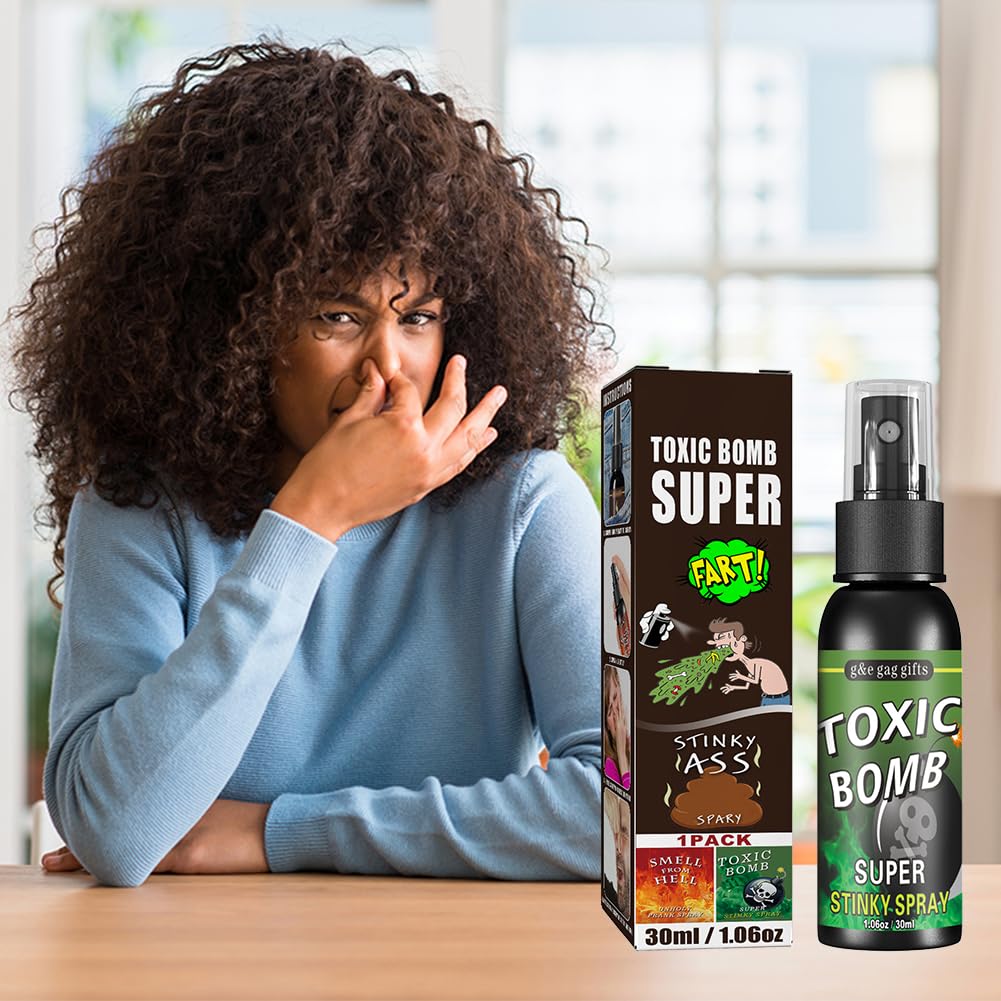 Spray Puant Extreme - Blague Drôle Et Sûre Pour Farces Entre Amis (30ml)