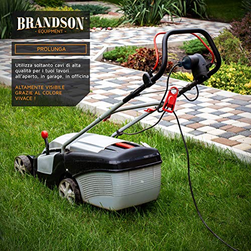 Brandson - 20m Prolunga elettrica Esterno Schuko