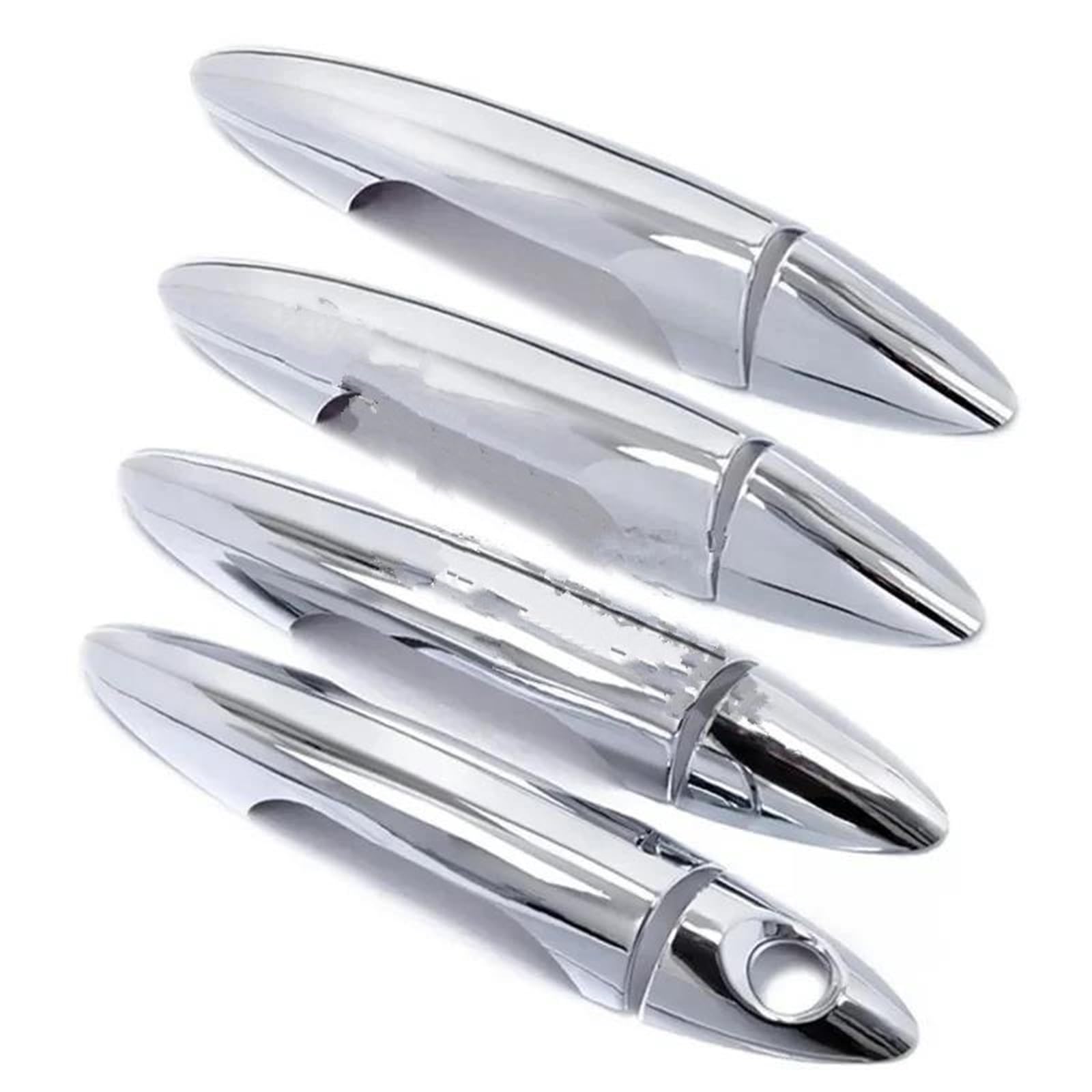 Dtasmbd One Color Exterior Side Door Handle Protective Covers Car Exterior Door Handle Cover For Hyundai For Solaris For Verna I25 For Accent For Grand For Avega 2010-2016 Decoration Trim Covers Auto