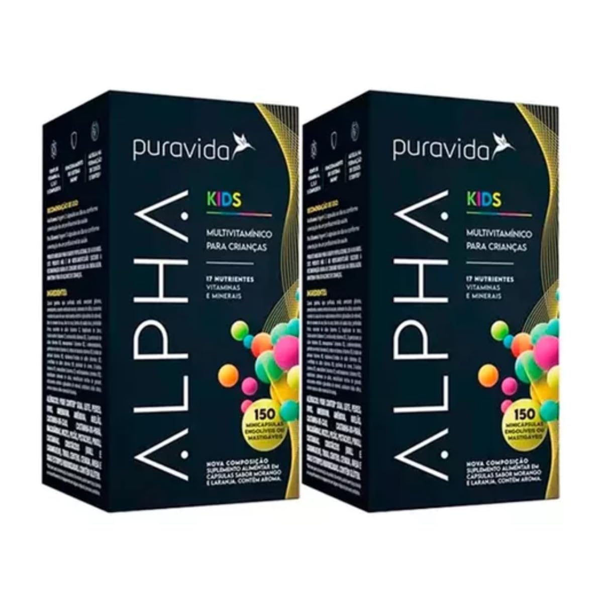 2x Alpha Kids Multivitamínico 150 Mini Cápsulas Pura Vida em promoção! Veja a oferta e mais achadinhos de Vitaminas & Suplementos 2 Hoje é o melhor dia para comprar 2x Alpha Kids Multivitamínico 150 Mini Cápsulas Pura Vida com aquele preço maroto! Promoção! Aproveite a oferta! 2