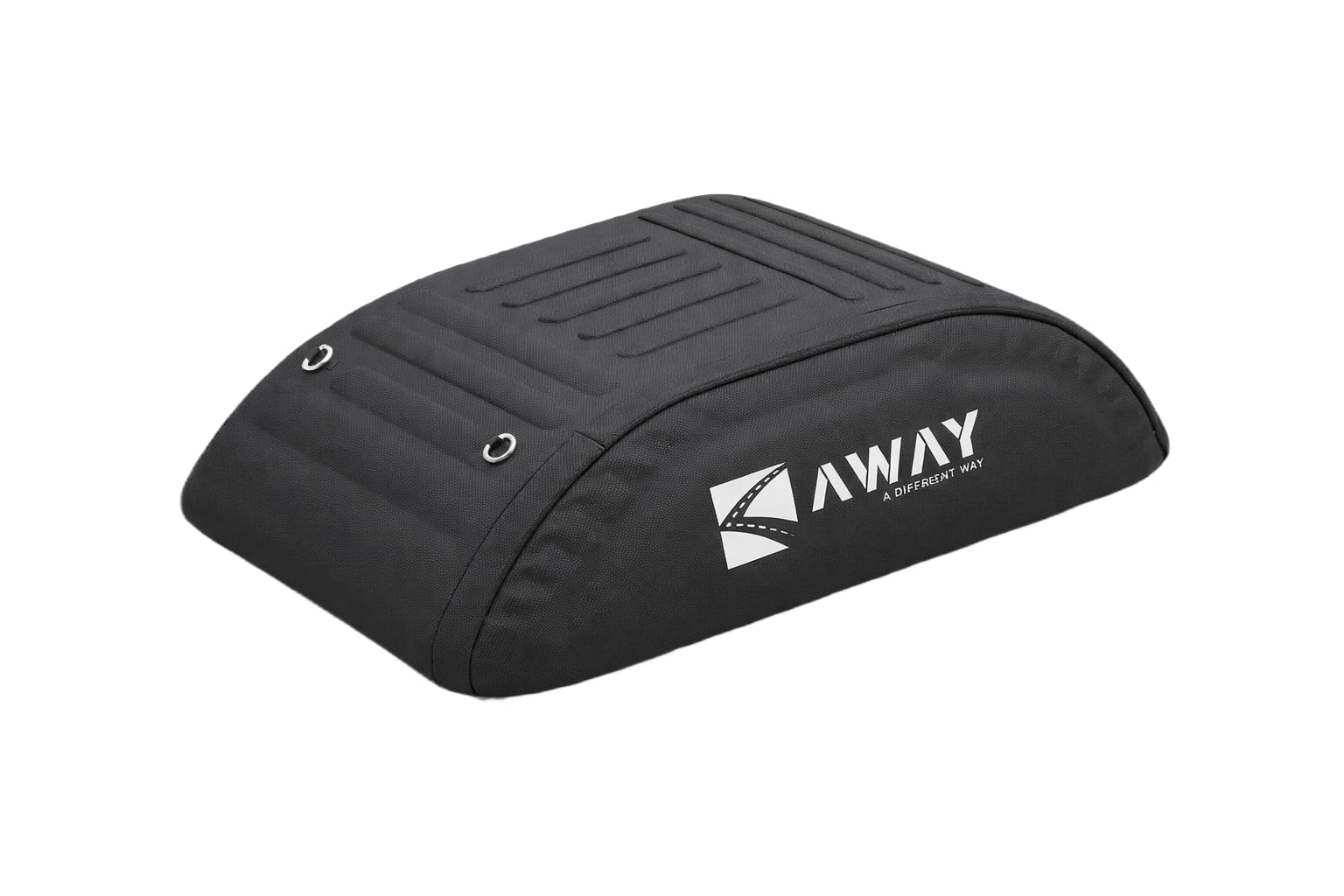 Away 3D Roofbag - 390 litres Capacity Car Rooftop Cargo Bag | Aerodynamic Shape | Dual Opening | Water Resistant Material | Universal Fit Over Crossbars (Standard, Only Roofbag)-image-10