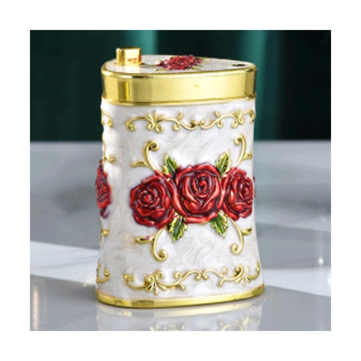 Wdwdw Style 5 Toothpicks Dispenser Toothpick Box Fashion Plastic Holder Vintage Push Type Case With Container