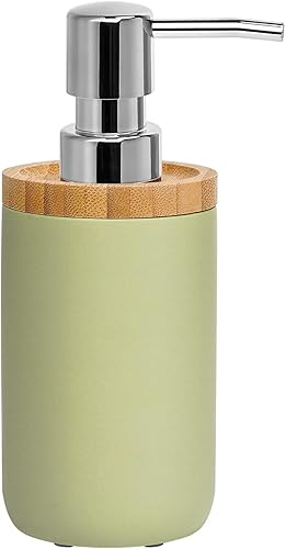 Hush - Dispensador de jabón de manos para fregadero de baño y cocina, botella de repuesto de jabón líquido, dispensador de jabón líquido para