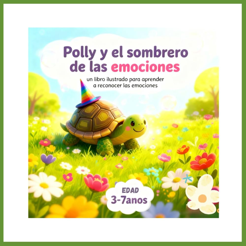 Polly y el sombrero de las emociones: Un cuento infantil sobre intelligencia emocional para aprender a identificar y gestionar los sentimientos. Para ninos de 3 a 7 anos.