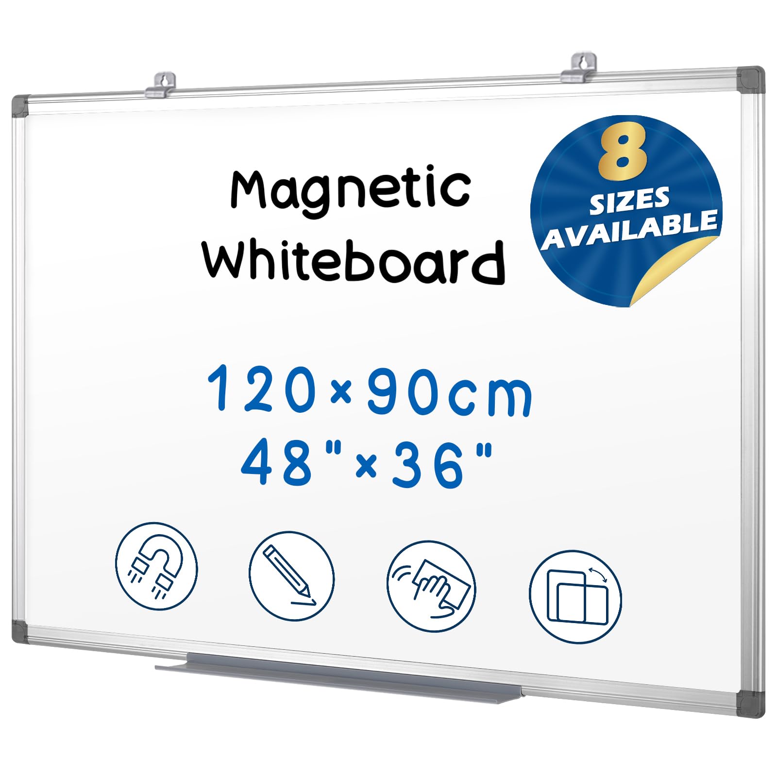 S SWANCROWN Magnetic White Board