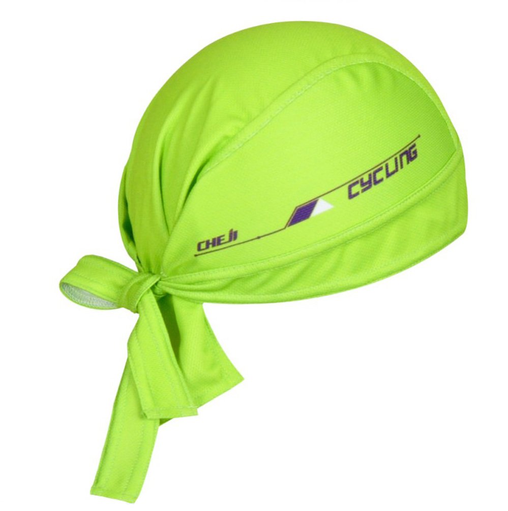 Cycling Halo Headband Sweatband Protex Headsweats Classic and Helmet Liner (Green)