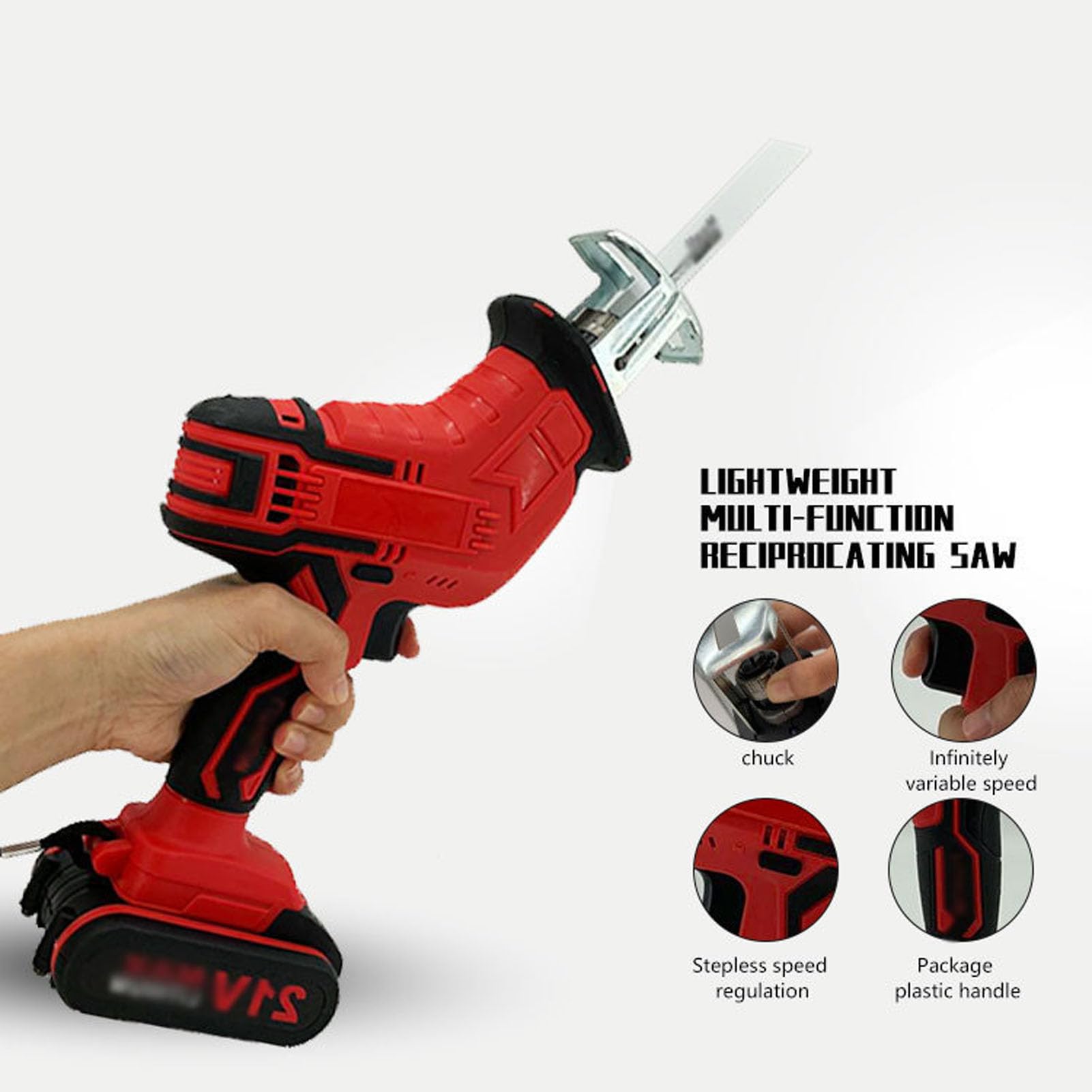 Bone Saw Butcher 900W/1300W Meat Saw,Bone Saw Butchers For Commercial Home, Multifunctional Reciprocating Saw For Cutting Frozens Meat Bones Bacon Pork Chops,Red-1300W