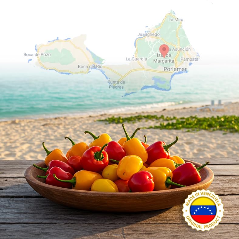 Miniatura 5 de De Aji Dulce Spicy Pau Natural Sin Azúcar Hecho en Venezuela Vegano Sin Azúcar Añadido Sin Azúcar Añadido 100% Natural Sin Colores Artificiales Sin