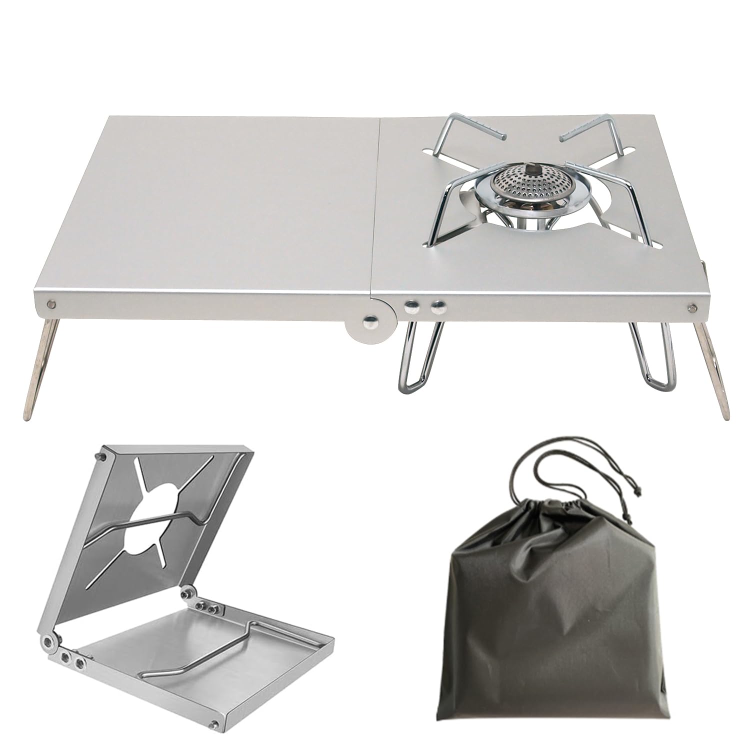 KIMI CAMP 遮熱テーブル 専用バック SOTO ST310 セット Amazon | KIMICAMP ST310 ST340用遮熱テーブル IGT規格 IGT使用