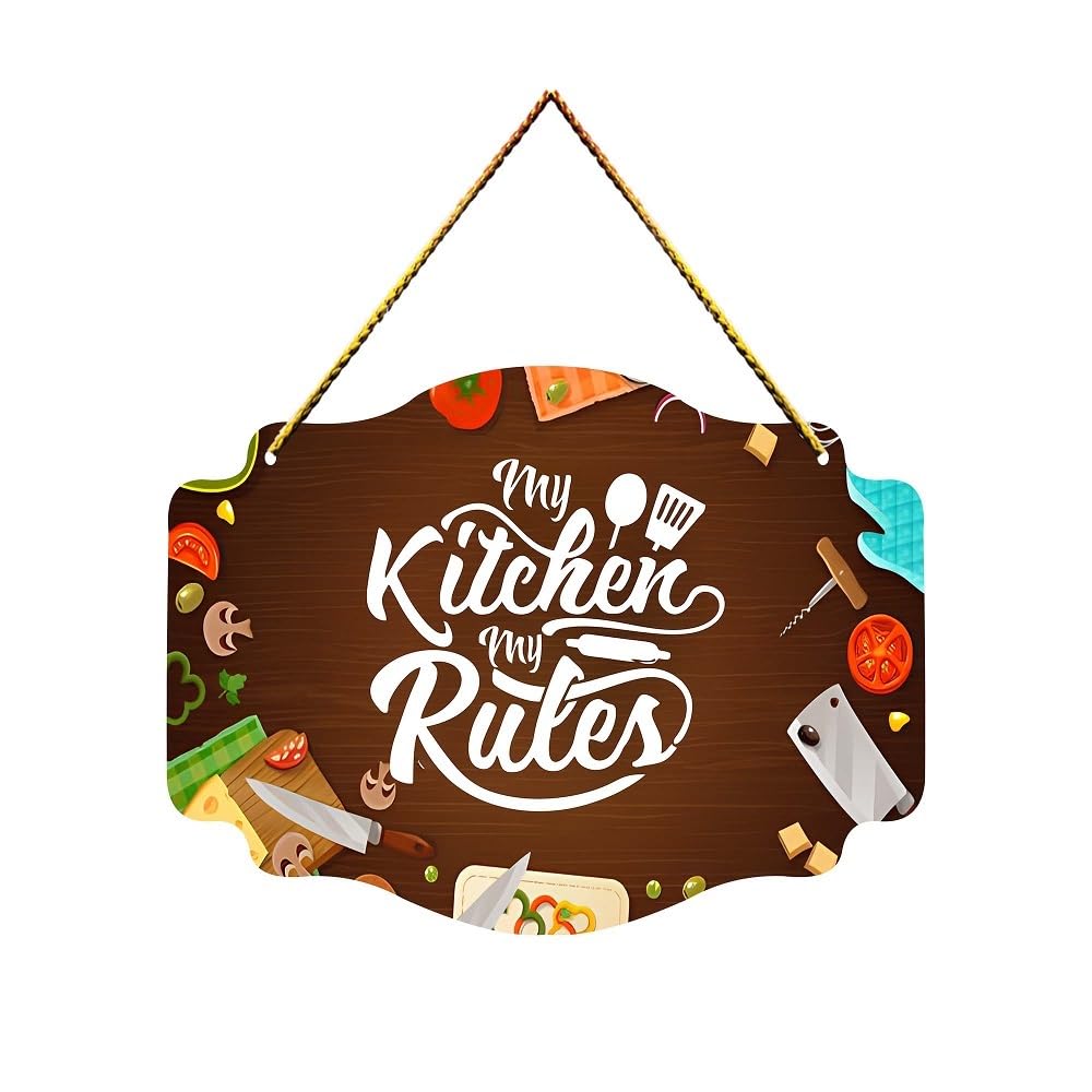 Positive Vibe Lifestyle Kitchen Wall Hanging for Home Decoration Wall Decoration For Dining Area Kitchen Hanging Decorative Items Wall Art Home Decor-image-16