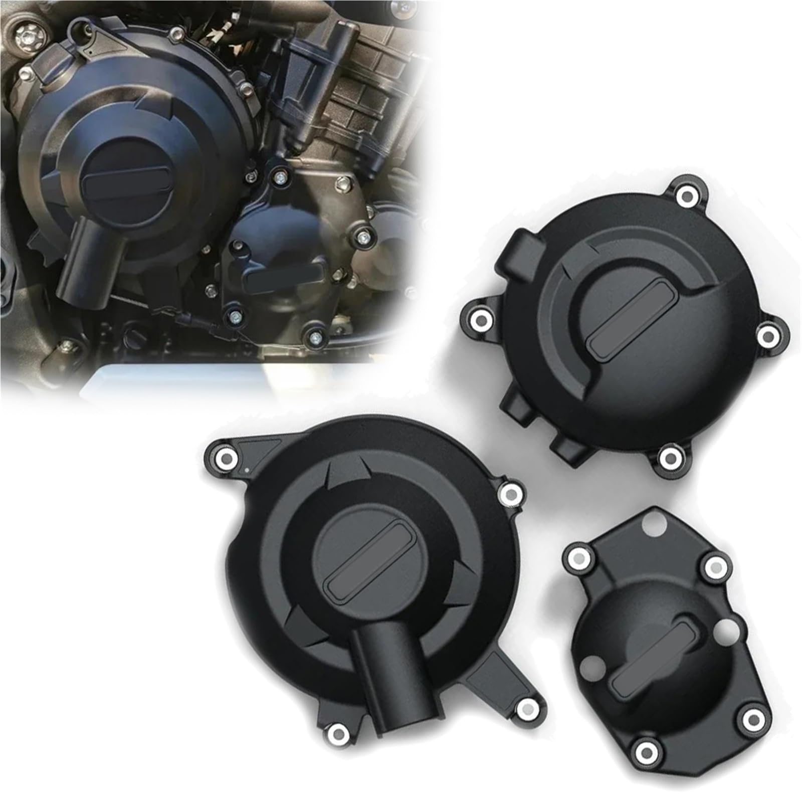 Protection de capot moteur Triumph Street Triple 765 finition premium 2017-2024
