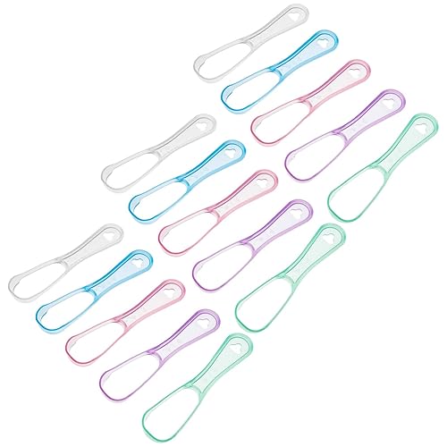 Healifty 15 piezas de higiene de plástico malo herramienta portátil para adultos más frescos para limpiadores raspadores de lengua para adultos