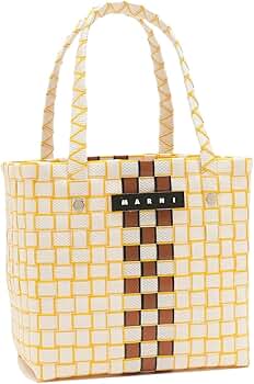 売り切り！本日‼️MARNI かごバッグ ナチュラルホワイト×ネイビー MARNI かごバッグ カゴバッグ MARNI（マルニ）Kids ＆ Junior
