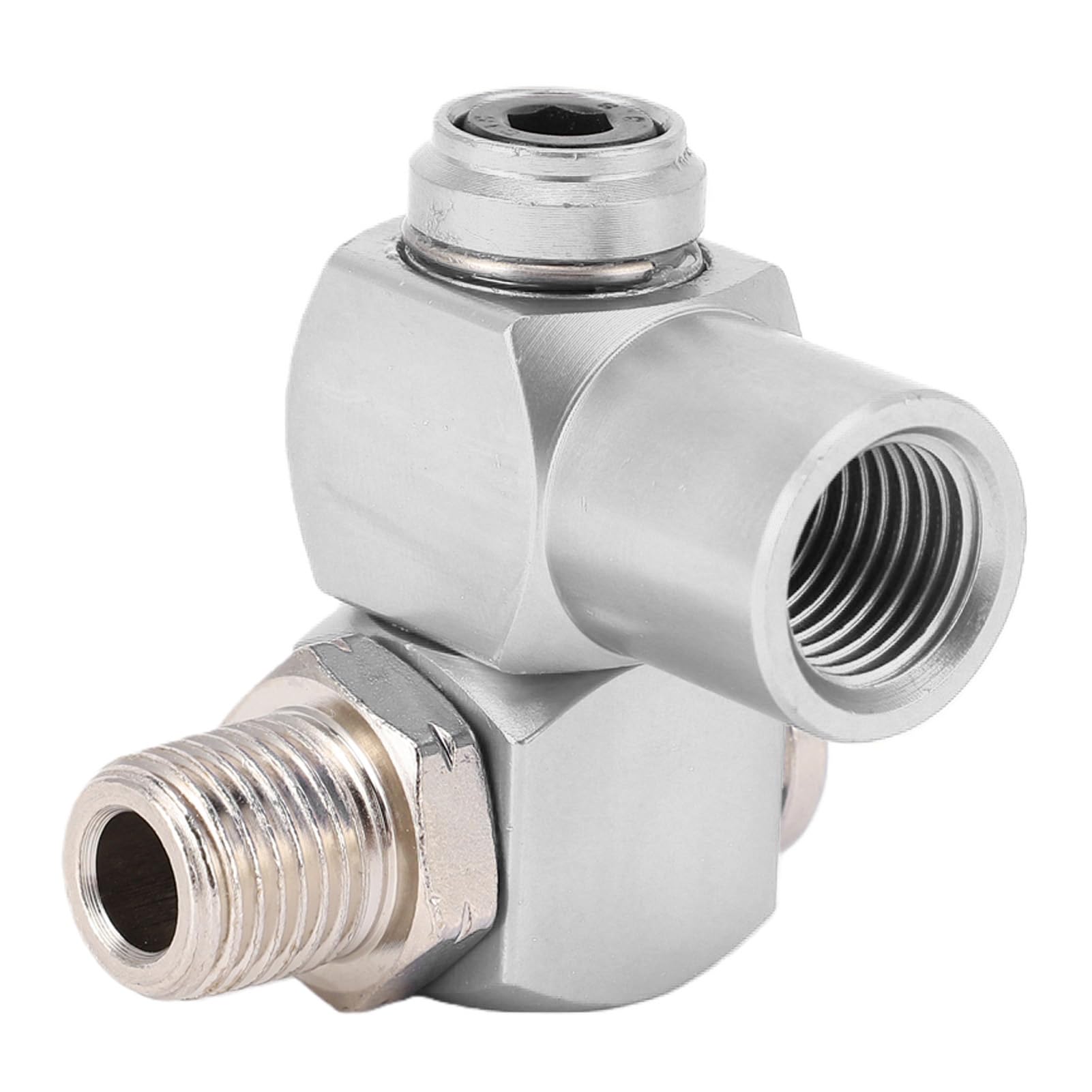Conector de manguera de aire giratorio 1/4 NPT Srliya de 360 grados para herramientas neumáticas