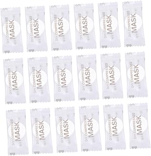 FOMIYES Ferramentas De Maquiagem 50 Pçs Máscara Facial Descartável Máscara De Cuidados Com A Feminina Máscara Comprimida Máscara Facial Spray Garrafa Compressão Falta