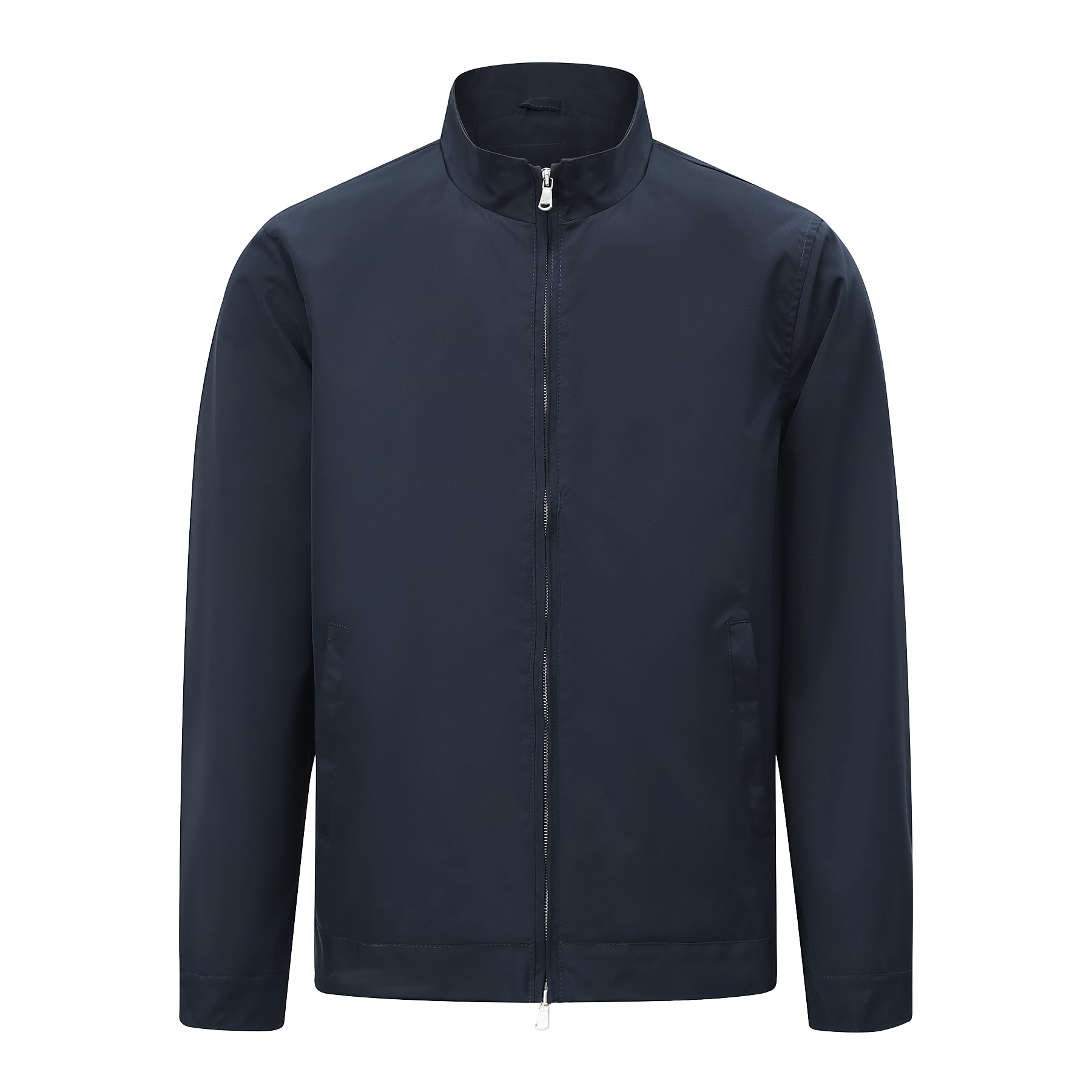 Allthemen Herren Jacke Stekragen Übergangsjacke mit Reißverschluss Bomberjacke Leicht Fliegerjacke Herbst Blousonjacke Freizeit