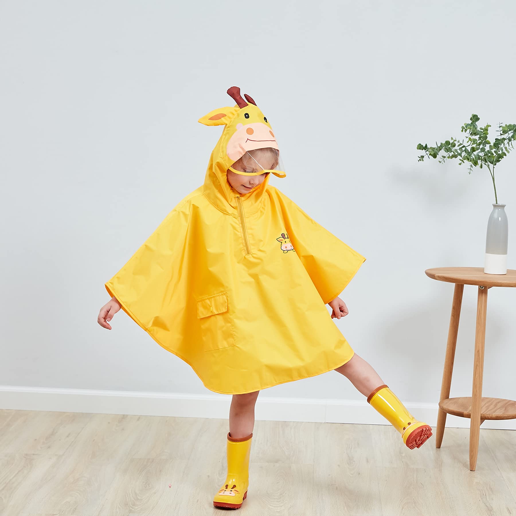 Mixte Bébé, COAT, Girafe Jaune, 2 4 ans