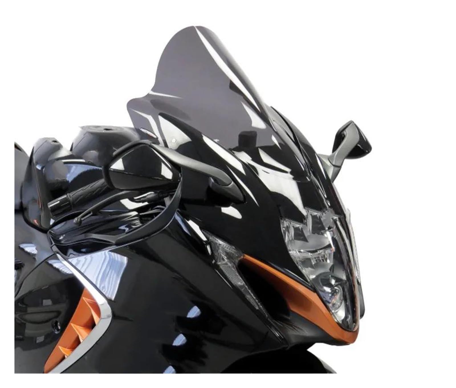 Spojler przedłużający szyba przednia Pasuje do Suzuki Hayabusa GSX1300R GSX 1300R 1300 R 2008-2016 motocykla szyba przednia 1 sztuk Deflektor motocykla(2)