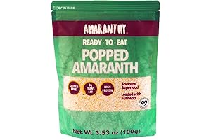 Ready-to-eat Popped Amaranth; A guiltless snacking experience.