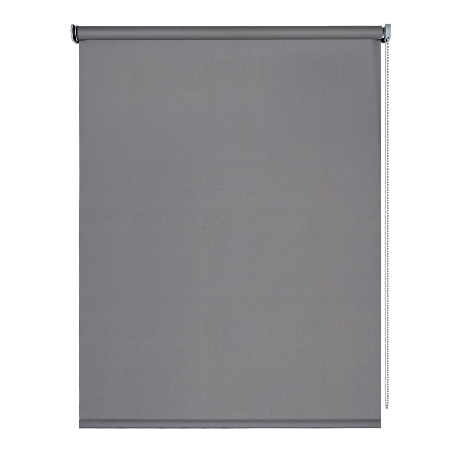 Stores Enrouleurs Occultants Premium, Store Occultant pour Intimité Maximale avec Installation Facile au Plafond ou au Mur, Store Opaque pour Salon ou Chambre, STORESBASIC Gris 120x180
