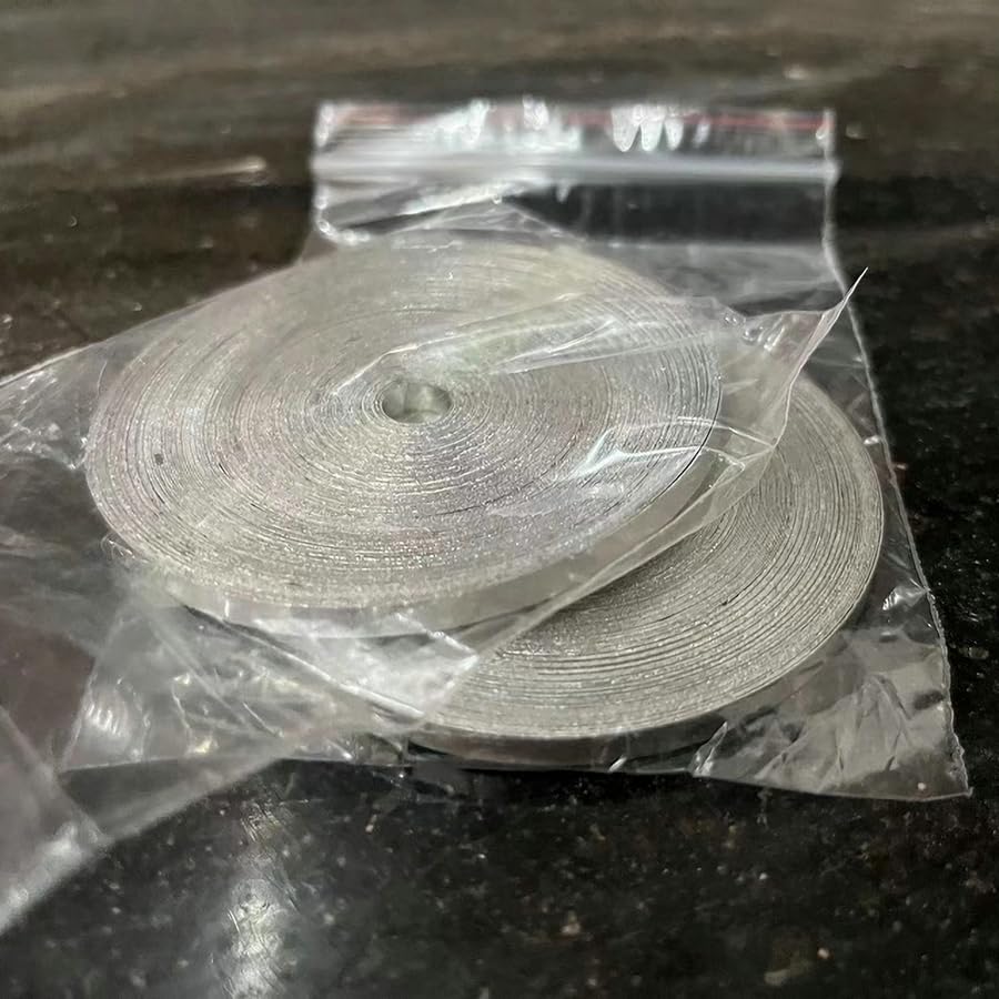 1/2/5 Rouleau de ruban de magnésium 99,95 % métal Belt Industries Disque de magnésium en métal pour laboratoire Produits chimiques Ruban de magnésium (2 pièces)