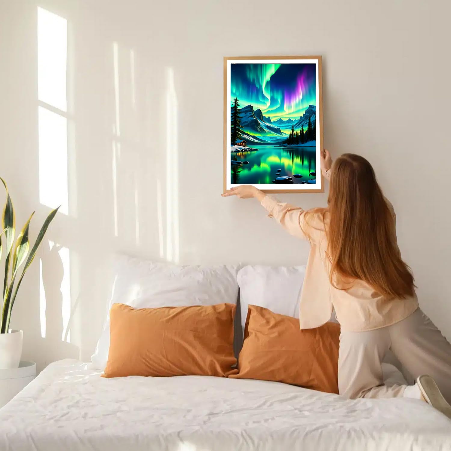 Kit Peinture Diamant 5D Paysage 30x40 Cm - Art Du Diamant Complet Pour Adultes Et Débutants, Déco Maison