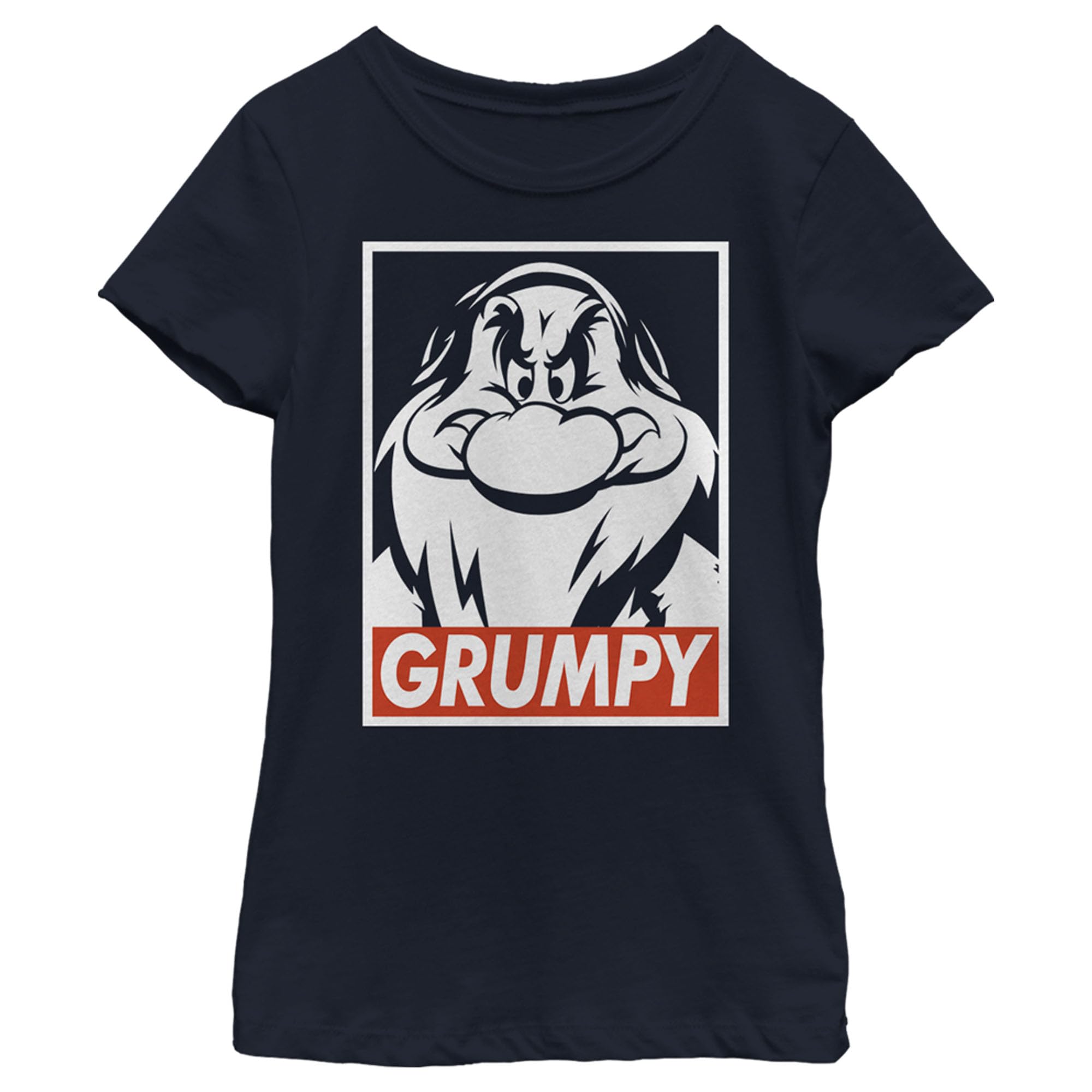 Disney Girl's Snow White and the Seven Dwarfs Grumpy T-Shirt